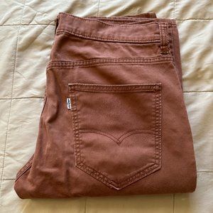 Levi’s 511 Burnt Orange Pants